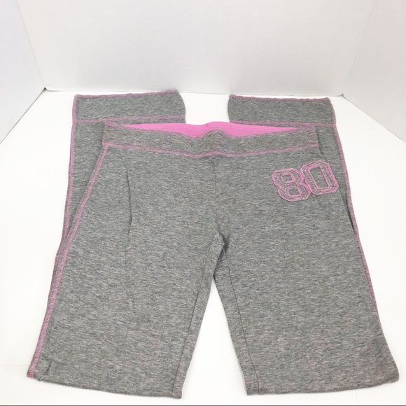 NWT PINK VICTORIA’S SECRET Vintage Gray Pants 💖 - Picture 2 of 7